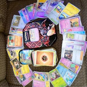 Pokemon Card Set with Colorful Designs